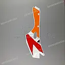 Sticker voor bovenkuip, rechterkant