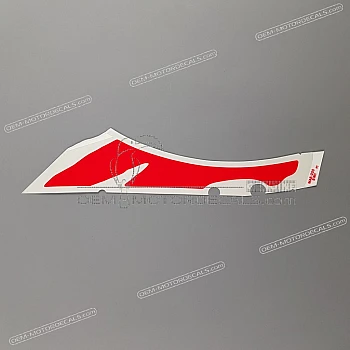 Front cowling decal, right side