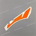 Front cowling stripe, right side