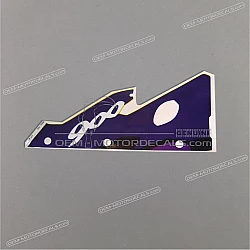 Bovenkuip sticker, rechterkant