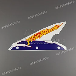 Front cowling decal, right side
