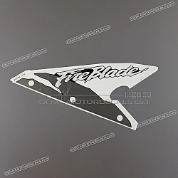 Front cowling decal, right side