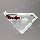 Right upper cowl CBR stripe, right side