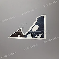 Bovenkuip sticker, rechterkant