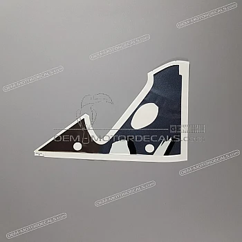 Bovenkuip sticker, rechterkant