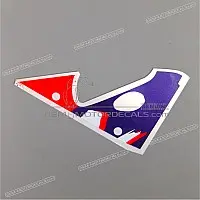HONDA Frontverkleidungsaufkleber CBR900RR, rechte Seite 64103-MW0-790ZA