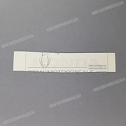 Windscreen / shield  sticker