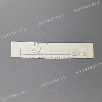 Windscreen / shield  sticker