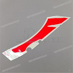 Front cowling decal, left side
