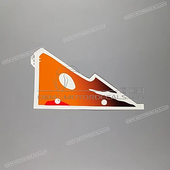 Bovenkuip sticker, linkerkant