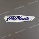 Graphique de tête de fourche supérieure CBR900RR, côté gauche