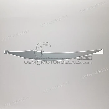 Front cowling decal, left side