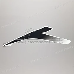 Front cowling decal, left side