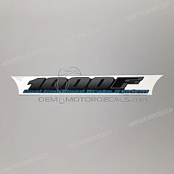 Front cowling decal