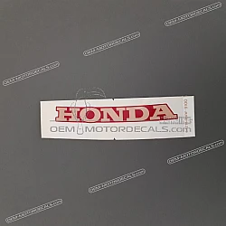 Pegatina para carenado frontal