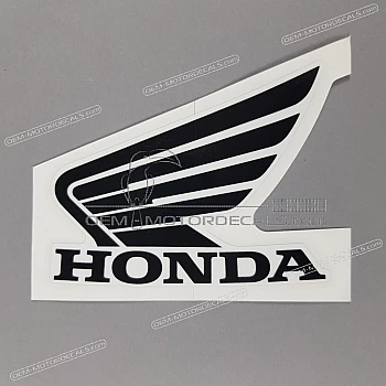 Bovenkuip sticker, linkerkant