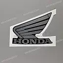 Emblemat Honda Wing na lewą przednią owiewkę, lewa strona