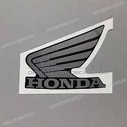 Front cowling decal, left side