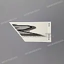 VFR800 bovenkuip sticker, rechterkant