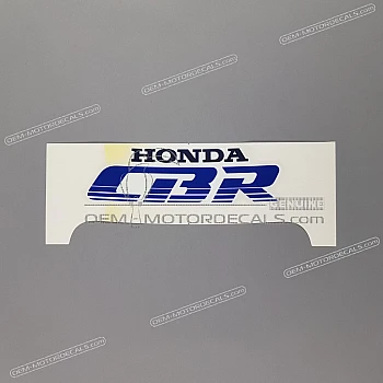 Front cowling decal