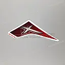 Meter visor stripe, right side