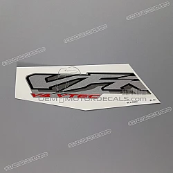 Side cowling decal, right side