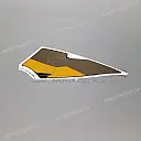 Autocollant de carénage avant, côté gauche