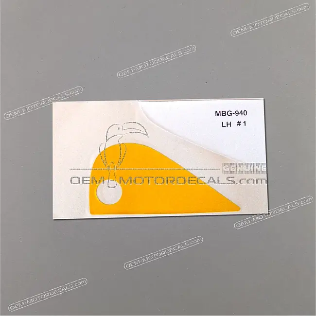 Honda VFR800 Aufkleber obere Verkleidung links OEM 64218MBG940ZA
