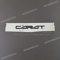 Autocollant de carénage supérieur avant