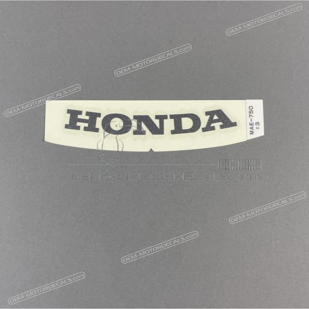 Honda CBR900RR Adhesivo CBR de parabrisas OEM 64220MAE750ZA