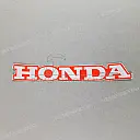 Front cowling graphic, upper