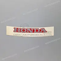 HONDA Autocollant CBR Hurricane pour carénage supérieur 64220-MT6-600ZA