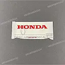 Windscherm Honda embleem