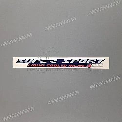 Autocollant de carénage supérieur avant