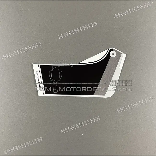 Honda VFR800 Seitenverkleidungsaufkleber links OEM 64222MCWH70ZA Original Fabrik Grafik