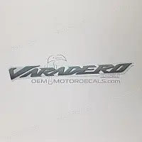 HONDA Emblema VARADERO carenatura laterale 64224-KPC-D70ZA