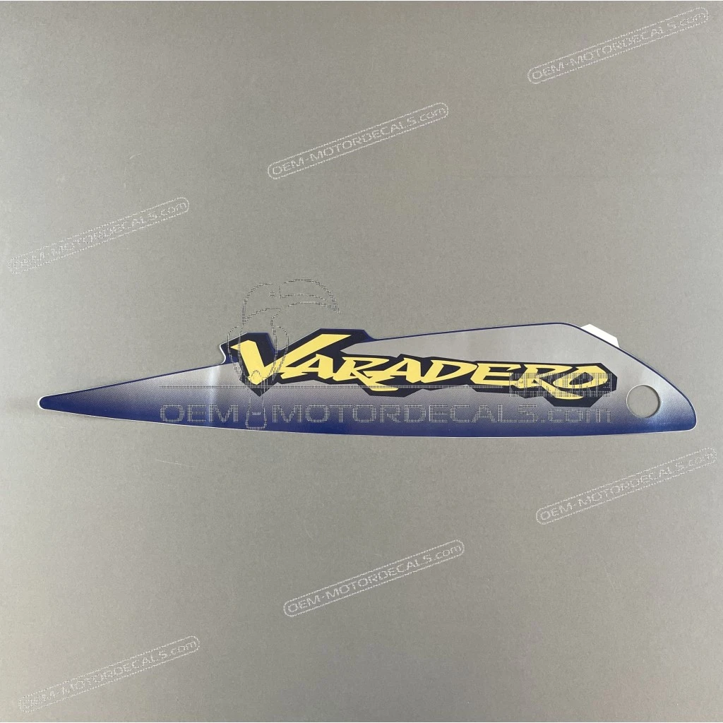 Honda XL125V Varadero Adesivo Carenatura Anteriore Sinistra Lato Sinistro OEM 64225KPCF20ZA