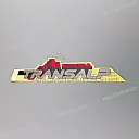 Zijkap TRANSALP sticker, rechterkant