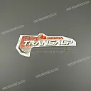 Autocollant côté droit carénage TRANSALP
