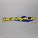 Honda XL650V TRANSALP Adesivo Carenatura Anteriore TRANSALP Sinistro OEM 64225MCB770ZA