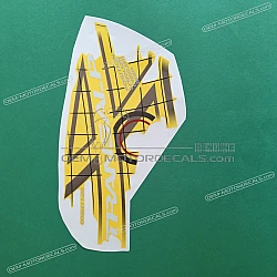 Side cowling decal, right side