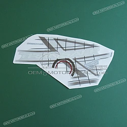 Side cowling decal, right side