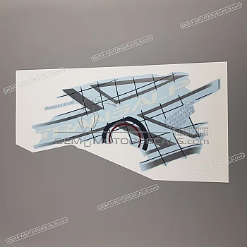 Side cowling decal, right side
