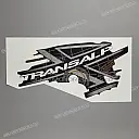 Front side cowl decal, right side