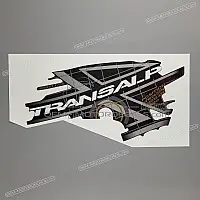 HONDA Front Side Cowl Decal, Right Side 64225-MFF-N00ZA