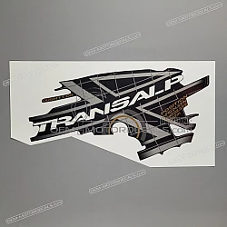 Side cowling decal, right side