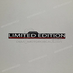 Side cowling decal