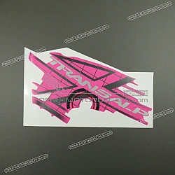 Side cowling decal, left side