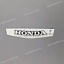 Front cowl CBR Hurricane emblem