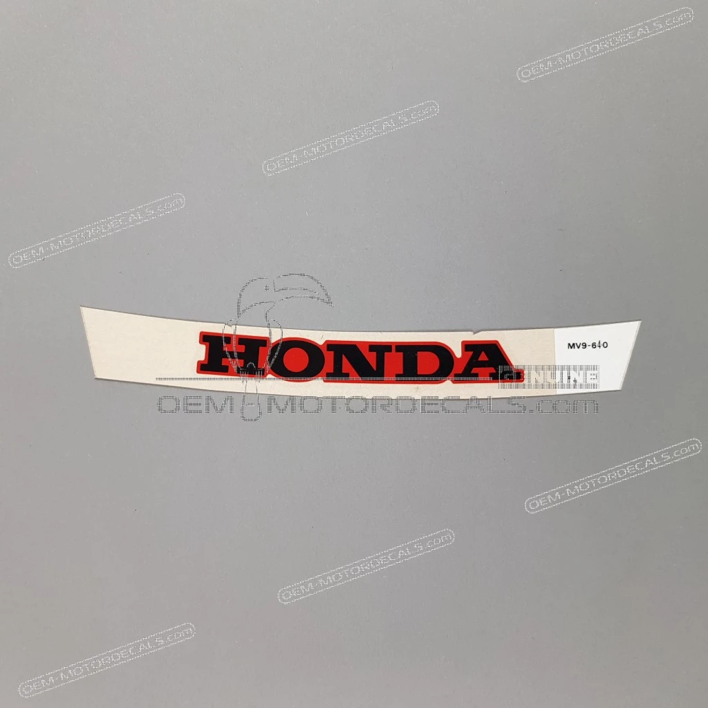 Honda CBR600F HURRICANE Adesivo logo carenatura Honda OEM 64227MV9640ZB